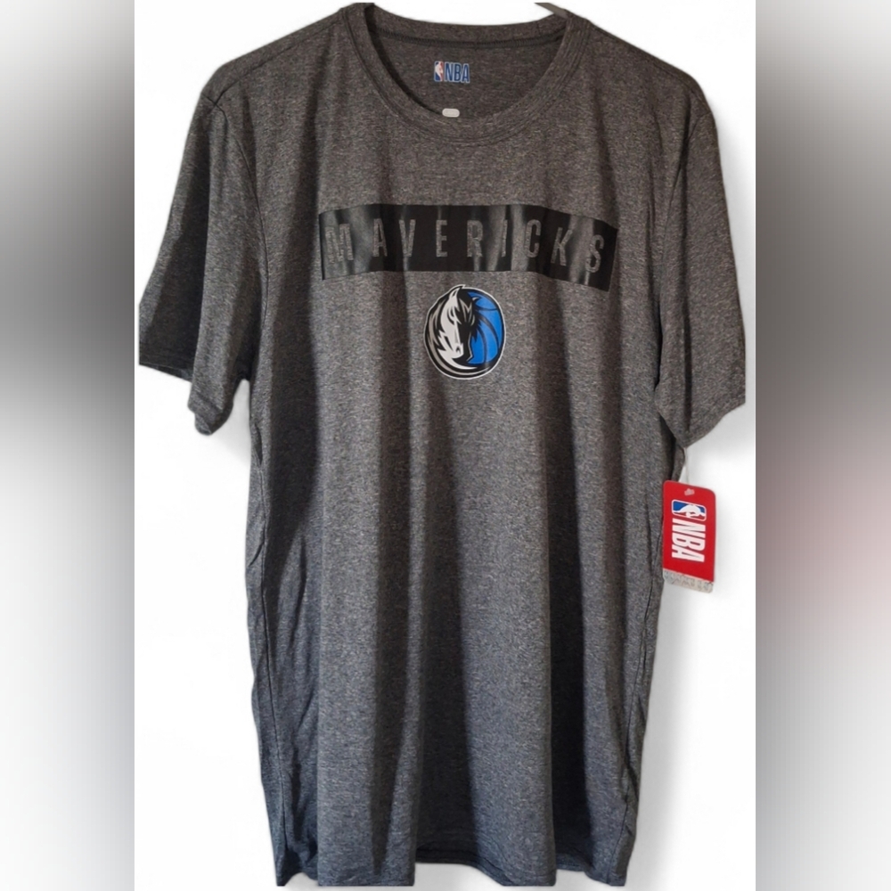 Dallas MAVERICKS short sleeve training sweat tee shirt size L